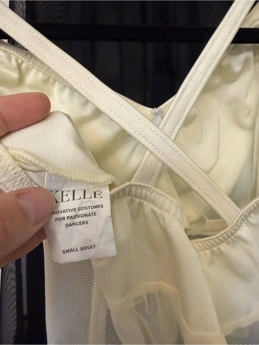 Kelle dance costume white